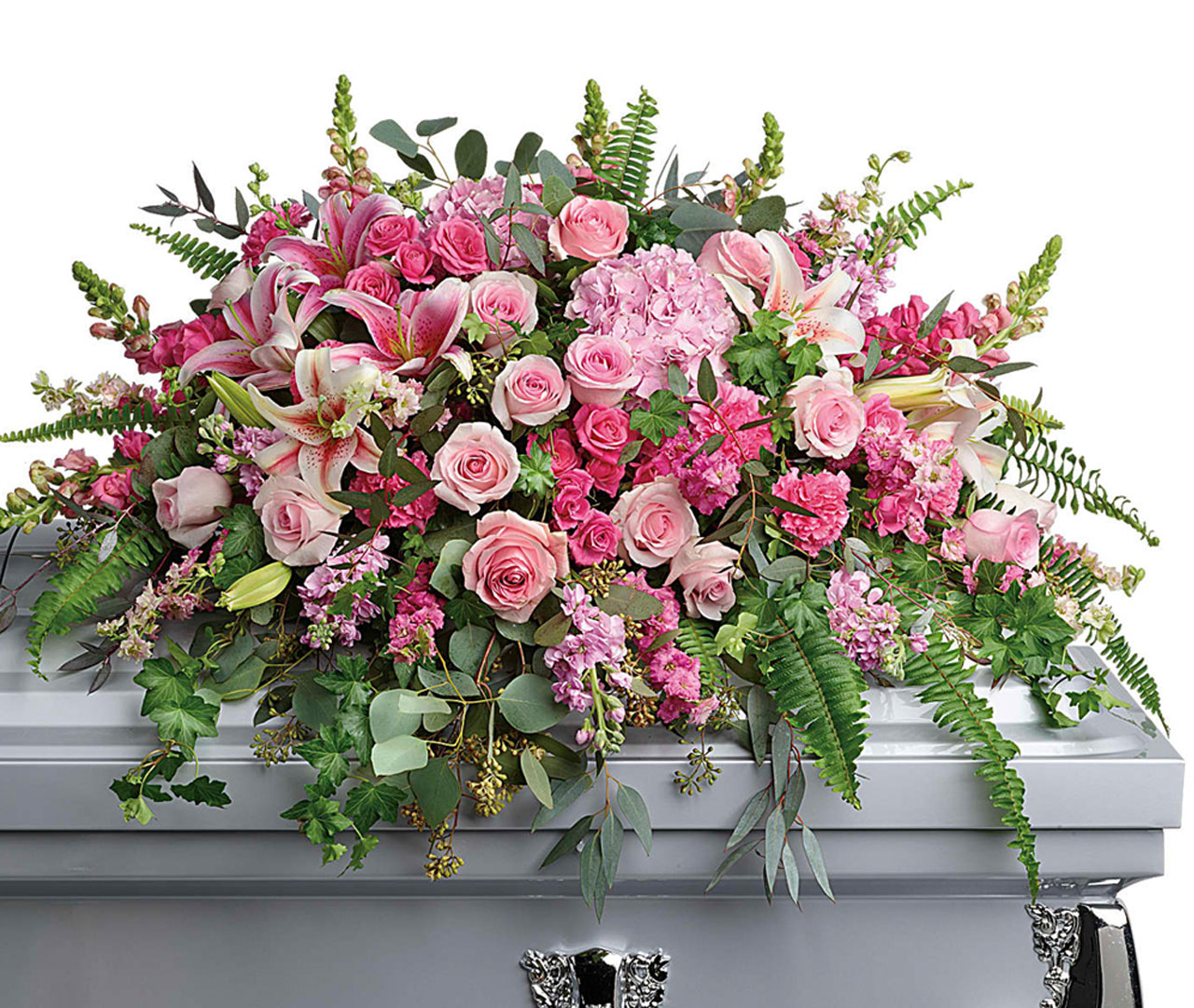 Comfort Casket Spray funeral flowers